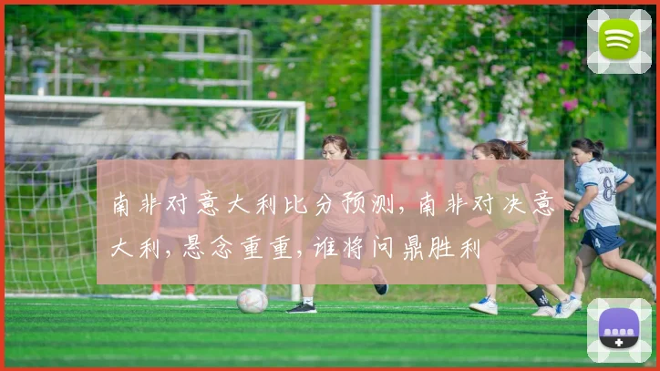南非对意大利比分预测,南非对决意大利,悬念重重,谁将问鼎胜利